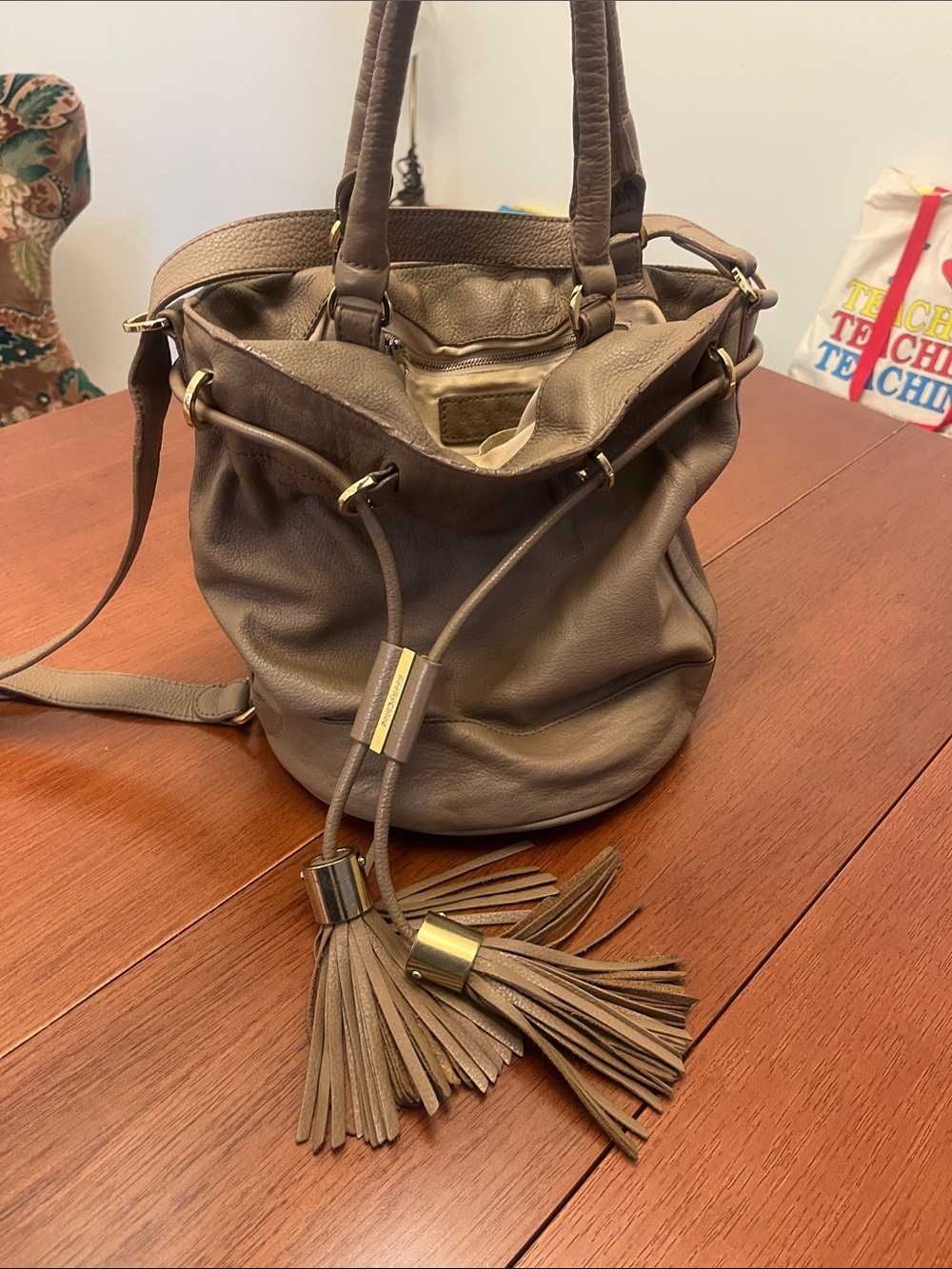 See by Chloe Women's Brown Small Vicki Bucket Bag